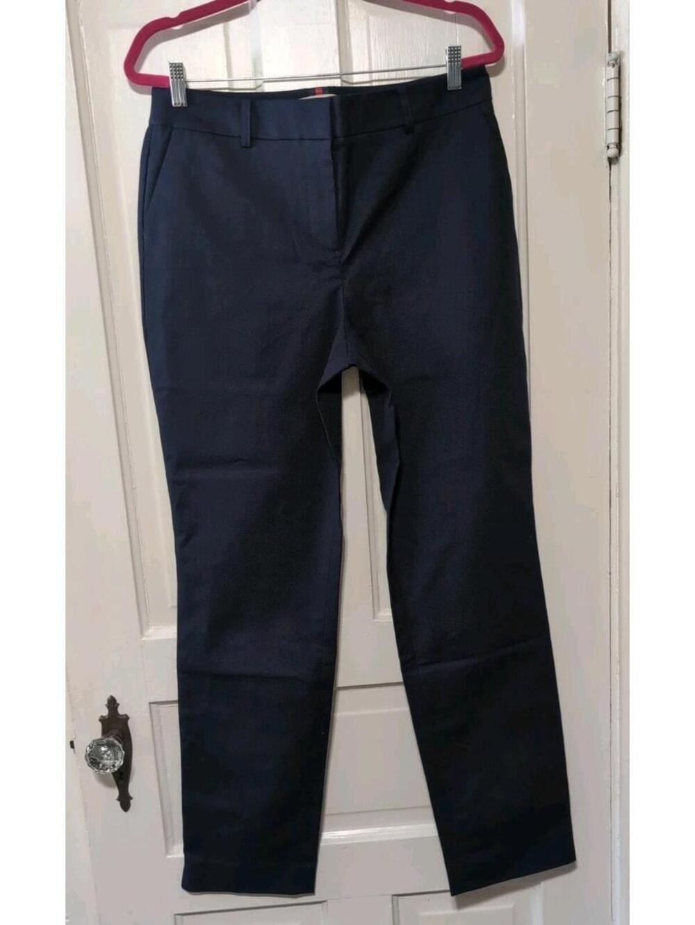 Boden Navy Tailored Trousers Women's US 10L / UK 14R
